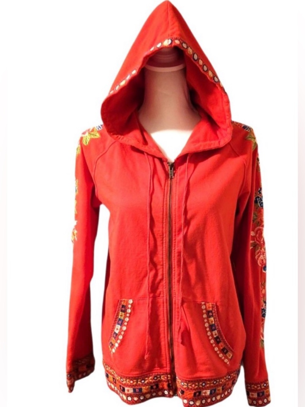 Johnny Was ‘Rina’ hooded jacket- Large